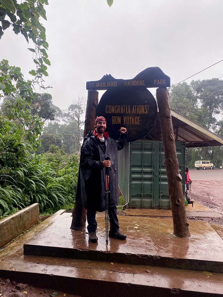Arturo Carvajal en la Xperiencia Kilimanjaro