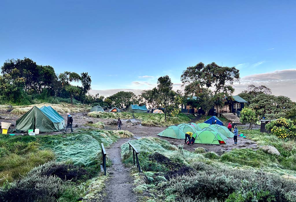 Uno de los campamentos de la Xperiencia Kilimanjaro
