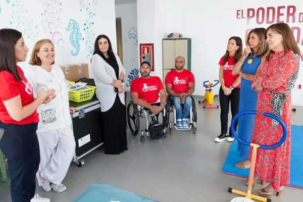 Inauguración MiniGym en el Hospital Nacional de Parapléjicos de Toledo