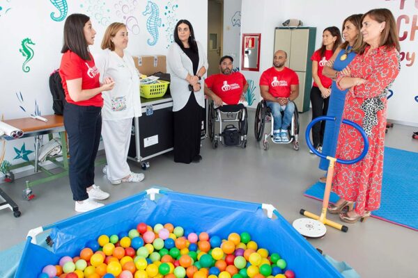 Inauguración MiniGym en el Hospital Nacional de Parapléjicos de Toledo