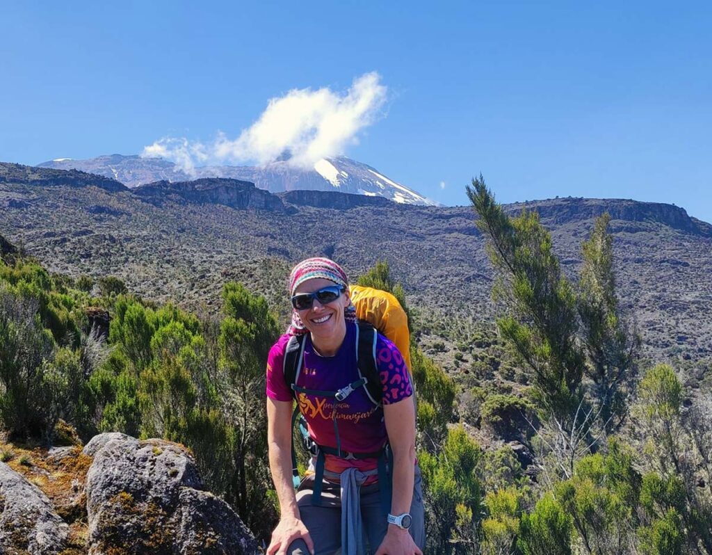 Juana Olivar en la Xperiencia Kilimanjaro